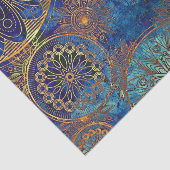 Kunstgrunge patroon tissuepapier (Detail)