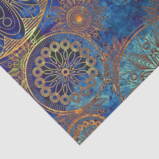 Kunstgrunge patroon tissuepapier (Detail)