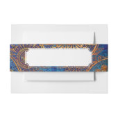 Kunstgrunge patroon uitnodigingen wikkel (Voorkant Voorbeeld)