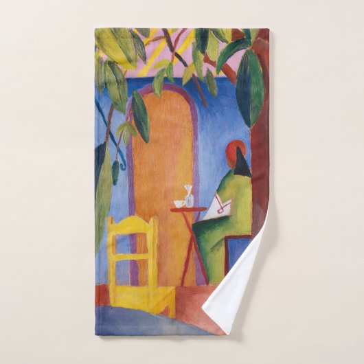 Kunsthanddoekset "Turks Café" Bad Handdoek (Handdoek)