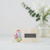 Kunsthandtekening Hamsa Handtekening en tekeningen Visitekaartje (Staand voorkant)