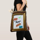 kunsthart-canvas tas (Dichtbij)