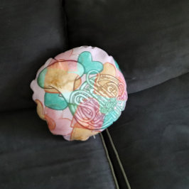 Kunsthart van de paardenliefdesklasse rond kussen