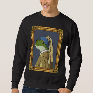 Kunsthistorie van Kikker Kunst Vermeer Girl voor Trui