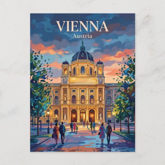 Kunsthistorisches Museum Oostenrijk Briefkaart (Voorkant)