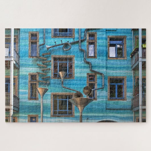 Kunsthofpassage Zingdrainepijpen Legpuzzel (Horizontaal)