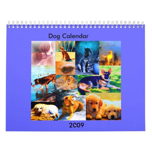 kunsthonden, Dog Calendar, 2009 Kalender (Hoes)