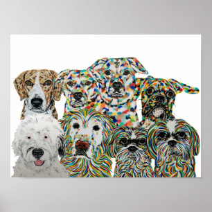 Kunsthonden Kunstprint Poster