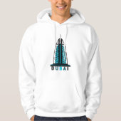 Kunsthoodie - Dubai - Burj Al Arab Hoodie (Voorkant)