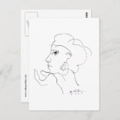 KUNSTHOOFD VAN VROUWENSE BRIEFKAARTEN (Voorkant / Achterkant)