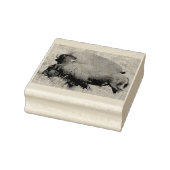 Kunsthout Stempel van buffels (Stempel)