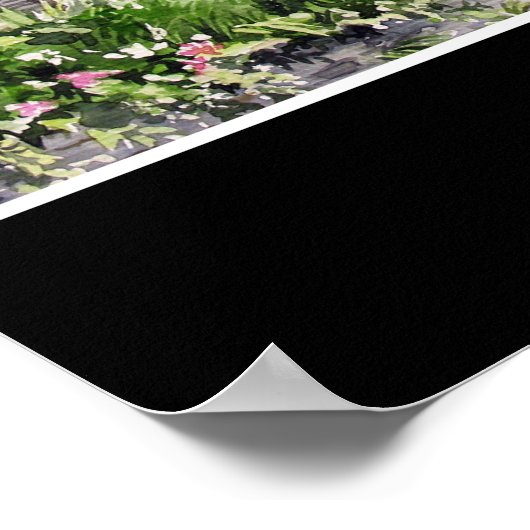 Kunsthuis bij het Derlmere Lake District England Poster (Hoek)