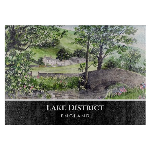 Kunsthuis bij het Derlmere Lake District England Snijplank (Voorkant)