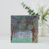 Kunsthuis in Opper-Oostenrijk door Gustav Klimt (Staand voorkant)