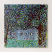 Kunsthuis in Opper-Oostenrijk door Gustav Klimt Legpuzzel (Horizontaal)