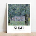 Kunsthuis in Opper-Oostenrijk door Gustav Klimt Poster<br><div class="desc">Het beroemde schilderij van Gustav Klimt in Opper-Oostenrijk (1911-1912)</div>