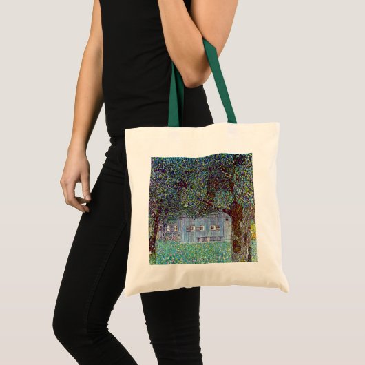 Kunsthuis in Opper-Oostenrijk door Gustav Klimt Tote Bag (Voorkant (product))