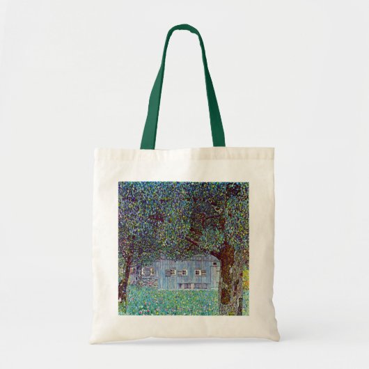 Kunsthuis in Opper-Oostenrijk door Gustav Klimt Tote Bag (Voorkant)