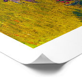 Kunsthuis in Provence door Vincent Van Gogh Poster (Hoek)