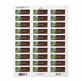 Kunsthuis nabij Derlmere Painting Wedding Etiket (Full Sheet)