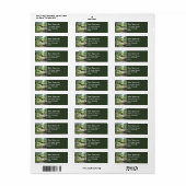 Kunsthuis nabij Derlmere Painting Wedding Etiket (Full Sheet)