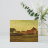 Kunsthuizen in Loosduinen Hague door Vincent van G Briefkaart (Staand voorkant)