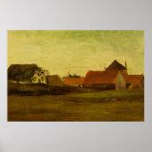 Kunsthuizen in Loosduinen Hague door Vincent van G Poster (Voorkant)