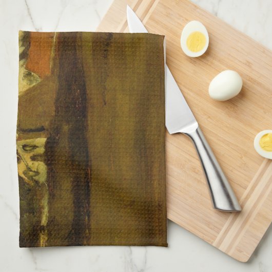 Kunsthuizen in Loosduinen Hague door Vincent van G Theedoek (Quarter Fold)