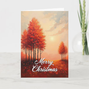 Kunstige Kerstkaart Kaart