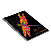 Kunstillustratie Dragonfly Notitieboek (Rechterzijde)