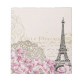 Kunstillustratie  Eiffeltoren in Parijs Notitieblok (Voorkant)