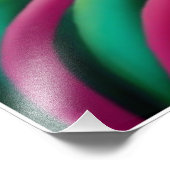 Kunstillustratie Manga Portret PopArt Psychedelic Foto Afdruk (Hoek)