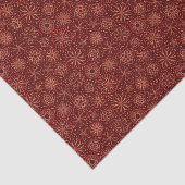 Kunstillustratie met handgetekende bloemen lijn tissuepapier (Detail)