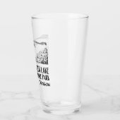 Kunstillustratie van het nationaal park van het me glas (Links)