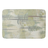 Kunstillustratie van pijnbomen in een moderne stij badmat (Voorkant)