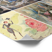 Kunstillustraties Poster (Hoek)