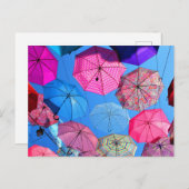 Kunstinstallatie voor heldere kleuren briefkaart (Voorkant / Achterkant)