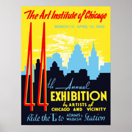 Kunstinstituut van Chicago Poster