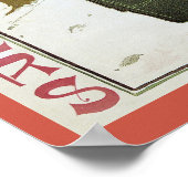  kunstjaar nieuwe kerstvakantie poster (Hoek)