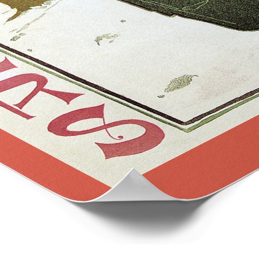  kunstjaar nieuwe kerstvakantie poster (Hoek)