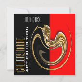 Kunstjuwelententoonstelling show kaart (Voorkant)