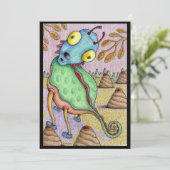 Kunstkaart met speciale functies van Denis Gaston  Kaart (Staand voorkant)