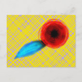 Kunstkaart van canvas briefkaart (Voorkant)