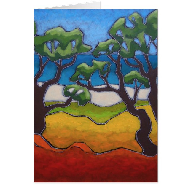 Kunstkaart van een origineel schilderij (Voorkant)