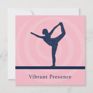 Kunstkaart 'Vibrant Presence' Feestdagenkaart