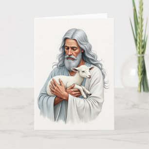 Kunstkaart Zachte Beschermer Lam Kaart