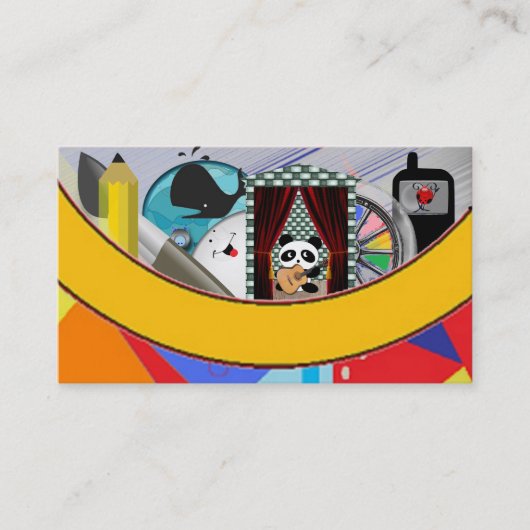 Kunstkaarten Visitekaartje (Voorkant)