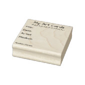 Kunstkaartstempel Rubberstempel (Stempel)