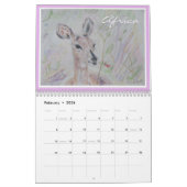 Kunstkalender Bloemen en landschappen Kalender (Feb 2026)