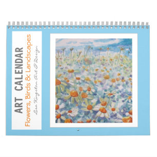 Kunstkalender Bloemen en landschappen Kalender